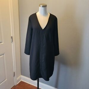 Gap Swing Dress size Small w/ Pockets & Zip Back